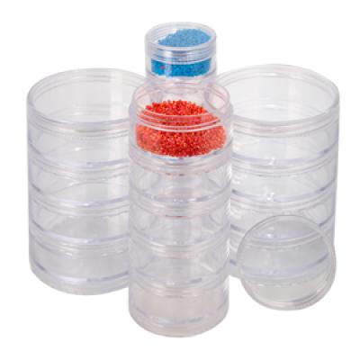 Beadsmith 4Stack Jars - 19PC Assortment