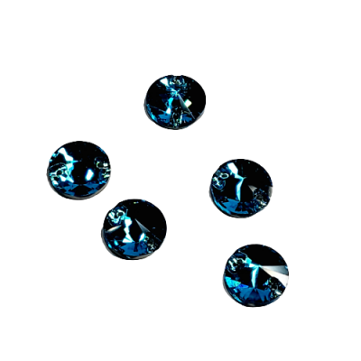 Aurora Sew On Rivoli - Dark Aquamarine photo by Rhinestones Online Aurora Sew On Rivoli - Dark Aquamarine photo by RhinestonesOnline