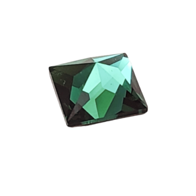 Discontinued Preciosa Emerald Pyramid FB - actual photo