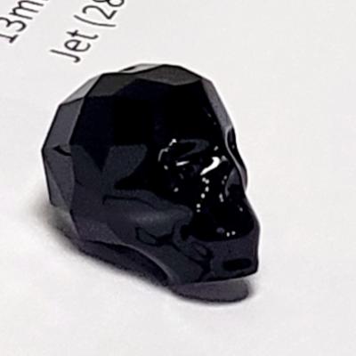 Swarovski 5750 Skull Bead Jet (280)
