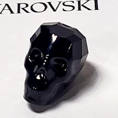 Swarovski 5750 Skull Bead Jet (280)