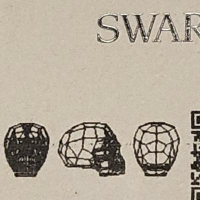 Swarovski 5750 Skull Bead Jet (280) box diagram