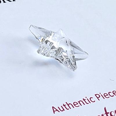 Authentic Swarovski Swarovski 6714 Star Pendant - Crystal 20mm Profile view