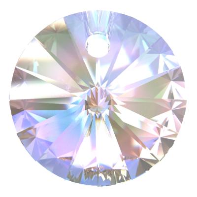 Preciosa Rivoli Pendant Crystal AB Single hole Preciosa Rivoli Pendant Crystal AB Single hole