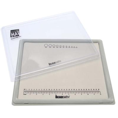 Beadsmith Treasure Mat Tray with Lid from Rhinestones Online