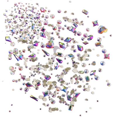 K9 Glass Nail Art Shapes Mixed RhinestonesOnline Crystal Nail Tips Shapes