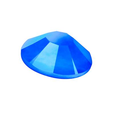 Preciosa Maxima Crystal Neon Blue under UV Light