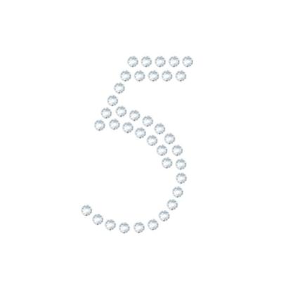 Preciosa Bohemian Crystal Numbers