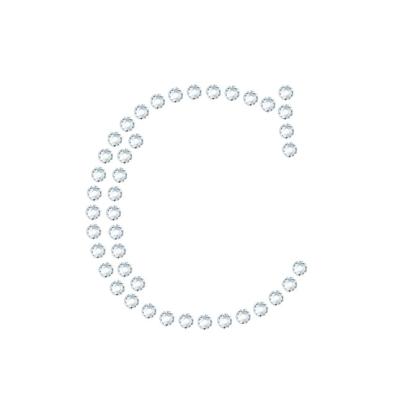 Preciosa Transfer letter C