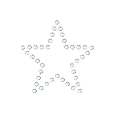 Preciosa Crystal Transfer Simple Star Preciosa Crystal Simple Star