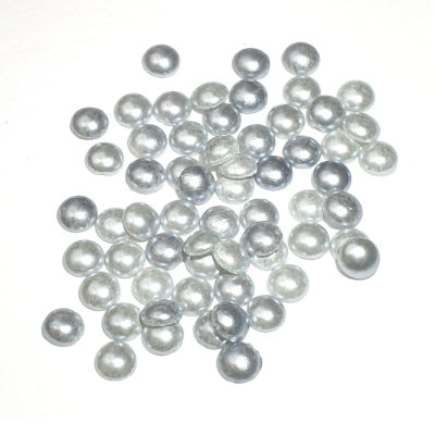 Rhinestones online Hot Fix Flat Back Pearls - Grey Hot Fix Flat Back Pearls - Grey