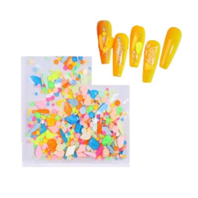 K9 Glass Nail Art Shapes - Neon RhinestonesOnline Crystal Nail tips