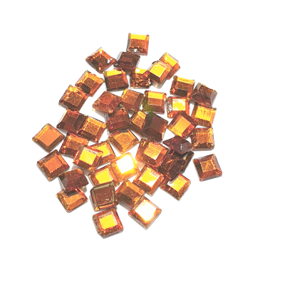 Topaz Squares - AAA Grade Glass