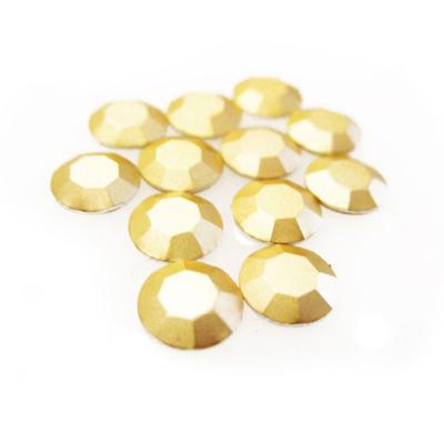 Matte Light Gold Rhinestuds