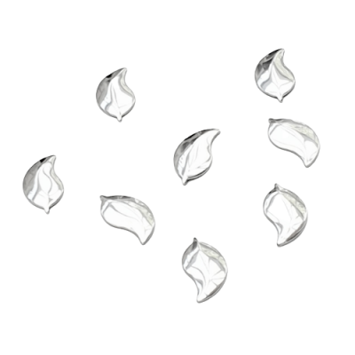 Rhinestones online Leaf - Bright Silver Leaf - Bright Silver