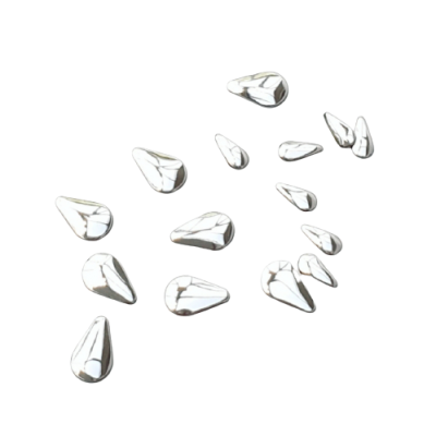 Rhinestones online Waterdrops - Bright Silver Waterdrops - Bright Silver