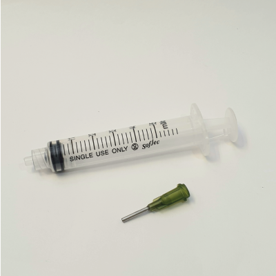 14 Gauge Olive Tip Needle & 5ml Syringe