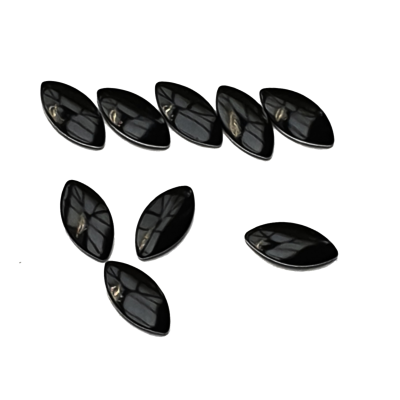 Rhinestone online Ovals - Black Ovals - Black