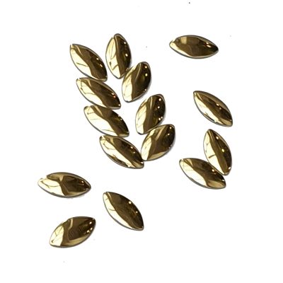Ovals - Bright Gold