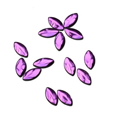 Rhinestones online Ovals - Purple Ovals - Purple