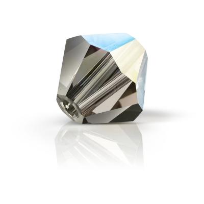 Preciosa Rondelle bead (bicone) Black Diamond Preciosa Rondell (Bicone) Black Diamond