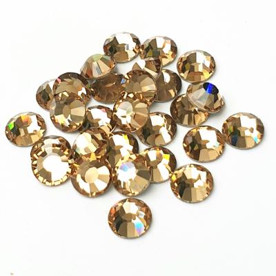 Rhinestones online Preciosa VIVA12 Flatback - Light Colorado Topaz pic 2 Preciosa VIVA12 Flatback - Light Colorado Topaz pic 2