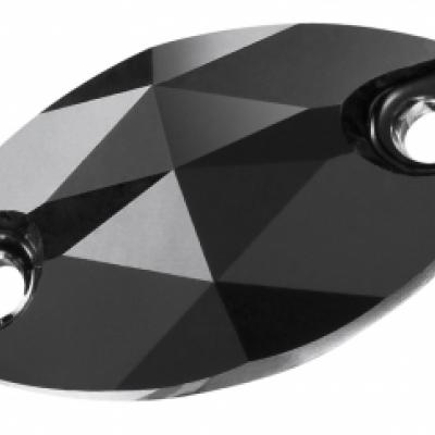Discontinued Preciosa Navette - Jet unfoiled - RhinestonesOnline photo Discontinued Preciosa Navette - Jet unfoiled - RhinestonesOnline photo