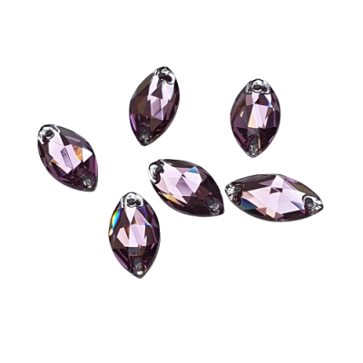 Preciosa Light Amethyst Navette discontinued sew on Photograph RhinestonesOnline Preciosa discontinued