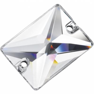 Preciosa Rectangle - crystal - discontinued Preciosa Rectangle - crystal - discontinued