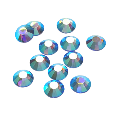 Preciosa VIVA12 Flatback Sapphire AB RhinestonesOnline photograph Preciosa VIVA12 Flatback Sapphire AB RhinestonesOnline photograph