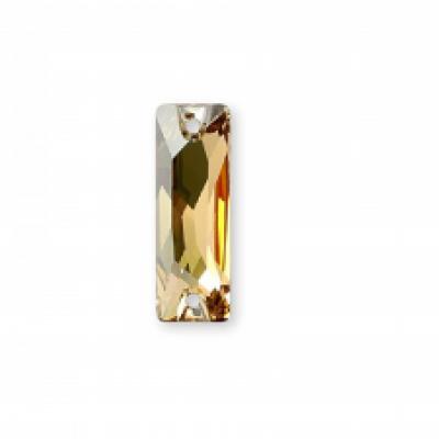 Preciosa Slim Baguette - Light Colorado Topaz discontinued Preciosa Slim Baguette - LCT discontinued