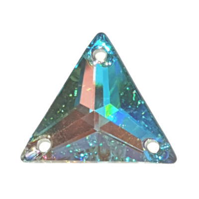 Preciosa Triangle - Crystal AB photograph by RhinestonesOnline