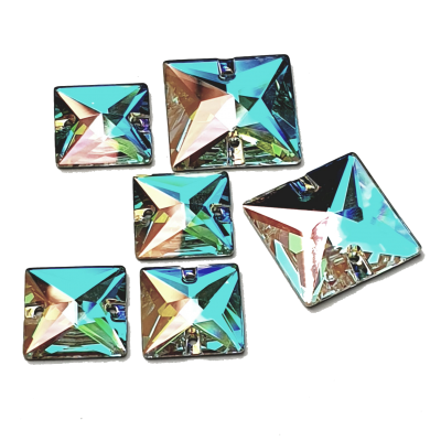 Preciosa Square - Crystal AB pic 2