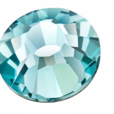 Preciosa VIVA12 Flatback rhinestone Smoked Sapphire stock pic 2