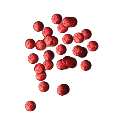 Round Nailheads - Red