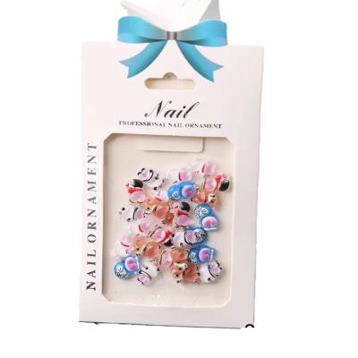 Cute Resin Cartoon Animal Shake Your Booty Nail Art
