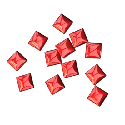 Rhinestones online Squares - Red Squares - Red