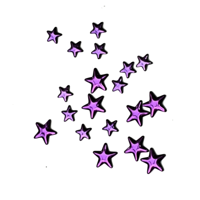 Rhinestones online Stars - Purple Stars - Purple