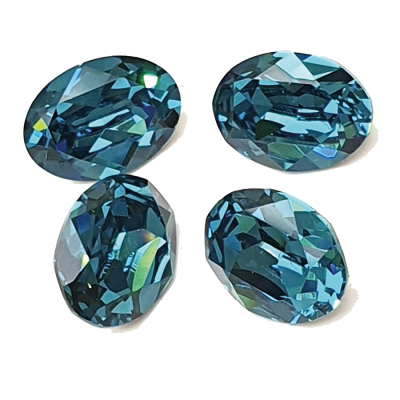Swarovski 4120 Fancy Jewellery Stone - Oval Indicolite 14 x 10mm