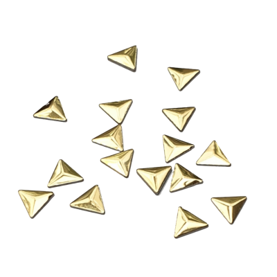 Rhinestones online Triangles - Bright Gold Triangles - Bright Gold