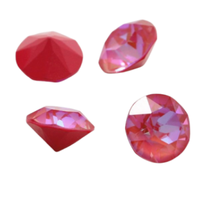 Swarovski 1088 Xirius Chaton - Crystal Lotus Pink Delite