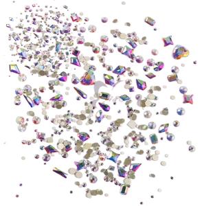 RhinestonesOnline Crystal Nail Tips Shapes