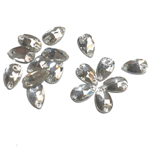 Premium DMC Stone Crystal Pearshape