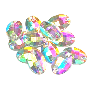 Premium DMC Stone Crystal AB Oval