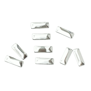 Rectangles - Bright Silver