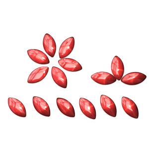 Ovals - Red
