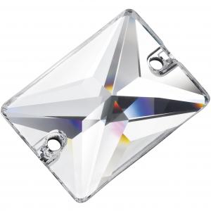 Preciosa Rectangle - discontinued Crystal sew on rhinestonesonline
