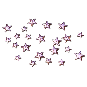 Stars - Light Pink