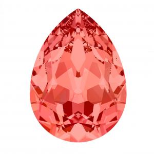 Swarovski 4320 Pearshape Chaton in Padparadscha Limited Edition